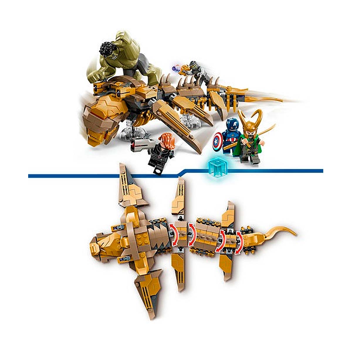 LEGO Marvel - The Avengers VS The Leviathan (76290)