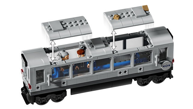 LEGO Marvel - Spider-Man VS Doc Ock Subway Train Scene (76321)