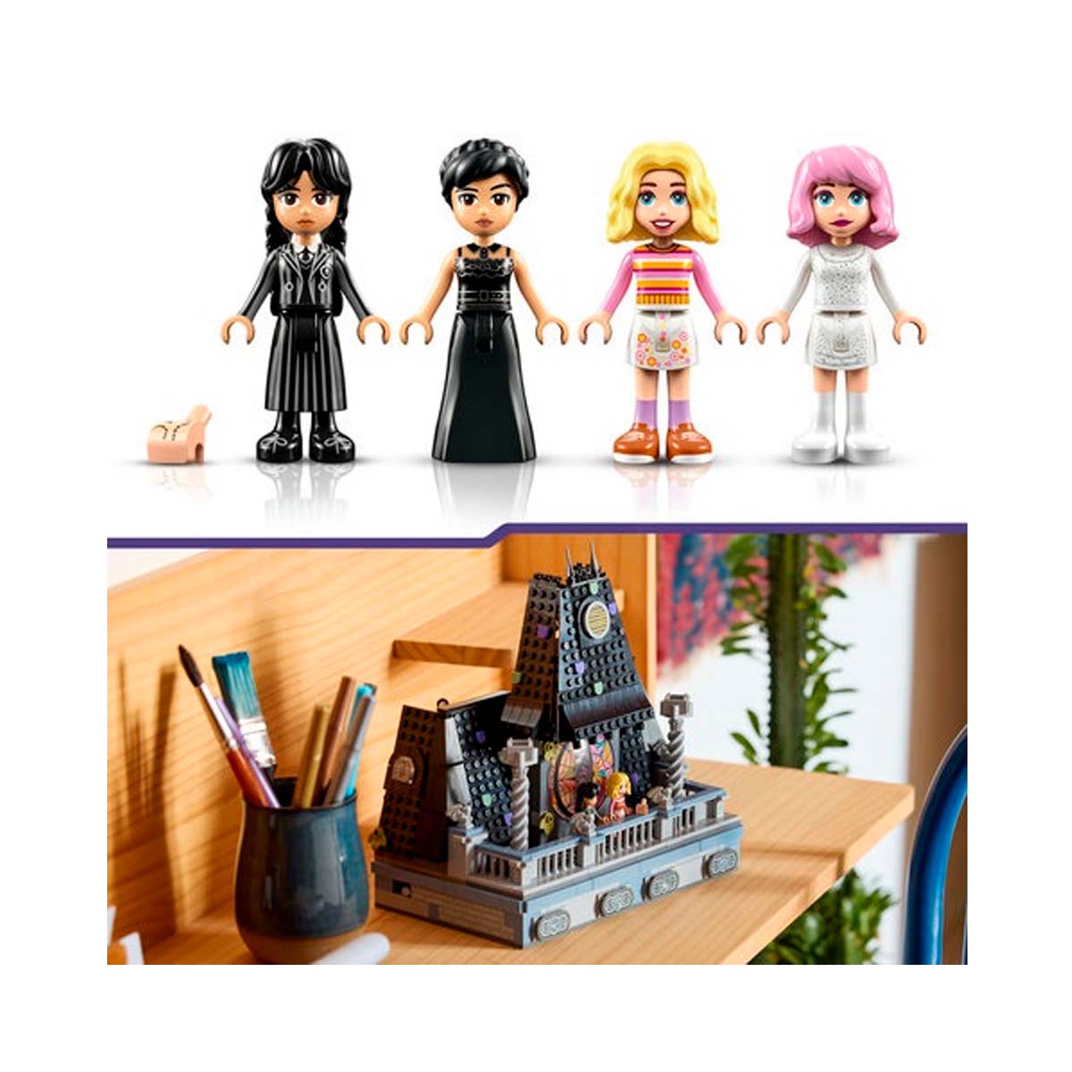 LEGO Wednesday - Wednesday & Enids Dorm Room (76781)