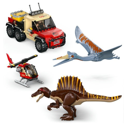 LEGO Jurassic World - Spinosaurus & Quetzalcoatlus Air Mission (76976)