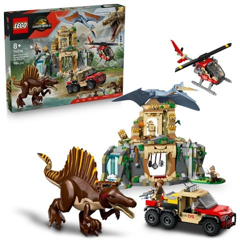 LEGO Jurassic World - Spinosaurus & Quetzalcoatlus Air Mission (76976)