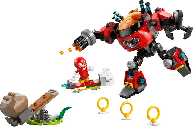 LEGO Sonic - Knuckles VS Dr. Eggman Egg Crusher Mech (77005)