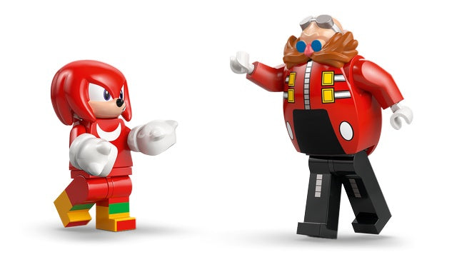 LEGO Sonic - Knuckles VS Dr. Eggman Egg Crusher Mech (77005)