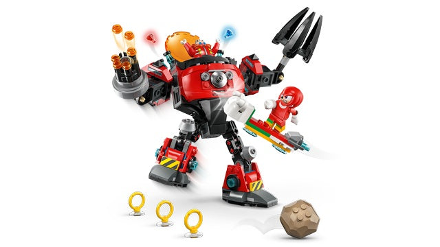 LEGO Sonic - Knuckles VS Dr. Eggman Egg Crusher Mech (77005)