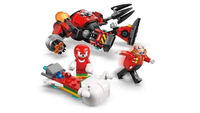 LEGO Sonic - Knuckles VS Dr. Eggman Egg Crusher Mech (77005)