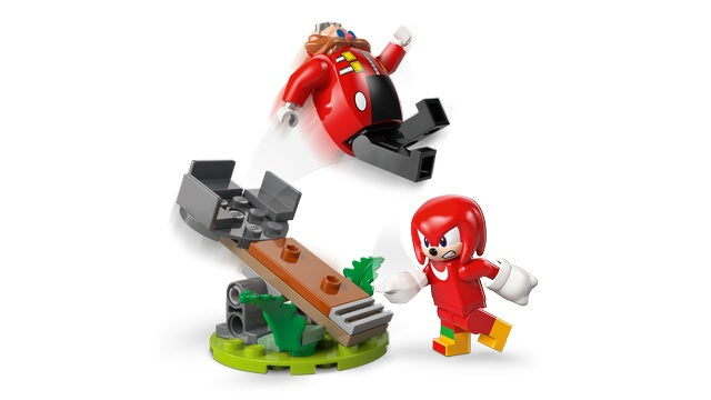 LEGO Sonic - Knuckles VS Dr. Eggman Egg Crusher Mech (77005)