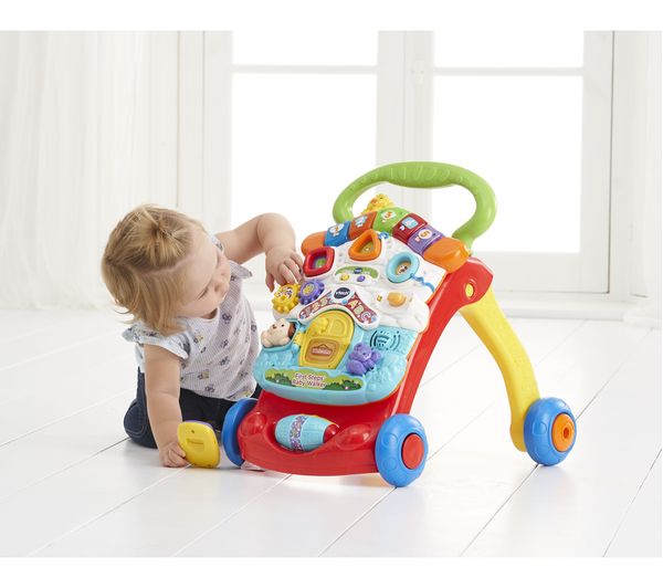 Vtech Baby - First Steps Baby Walker Red