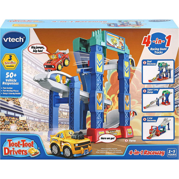 Vtech Toot-Toot Drivers - 4-In-1 Raceway