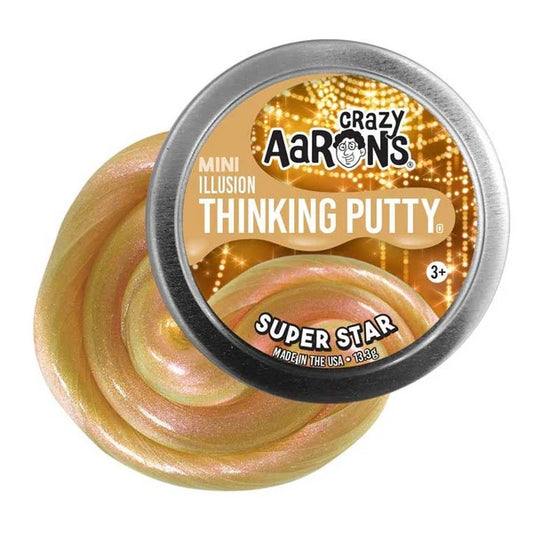 Crazy Aarons - Thinking Putty Mini Tins - Super Star