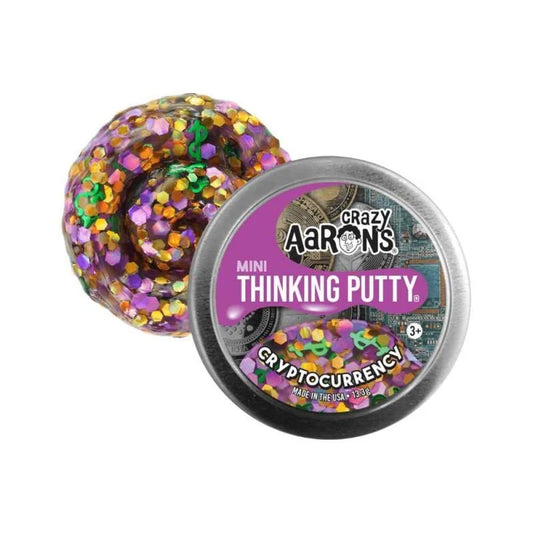 Crazy Aarons - Thinking Putty Mini Tins - Cryptocurrency