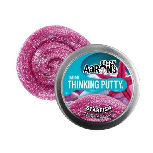 Crazy Aarons - Thinking Putty Mini Tins - Starfish