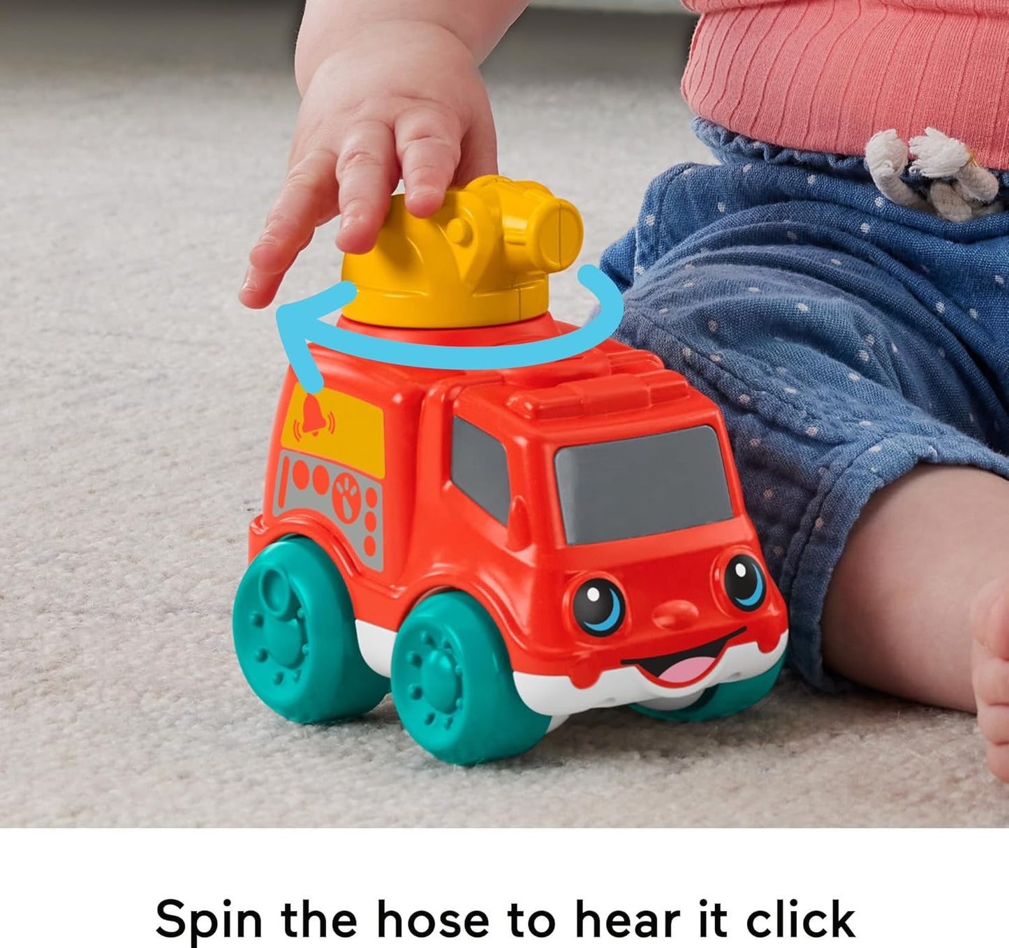 Fisher-Price - Poppity Pop Push Along - Fire Truck