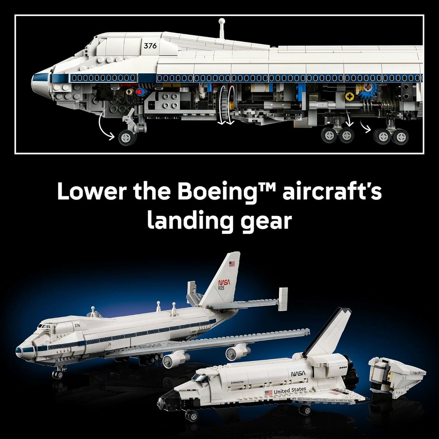 LEGO Icons - Shuttle Carrier Aircraft (10360)