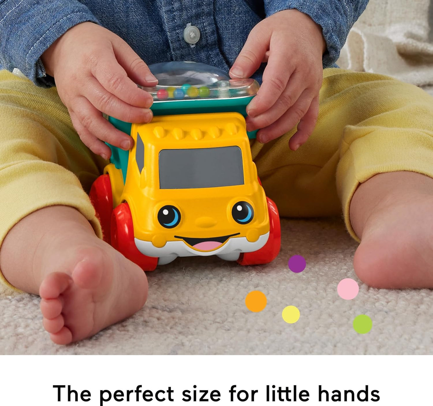Fisher-Price - Poppity Pop Push Along - Dump Truck