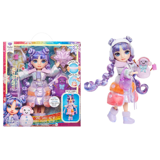 Rainbow High - Winter Wonderland - Bella - Purple