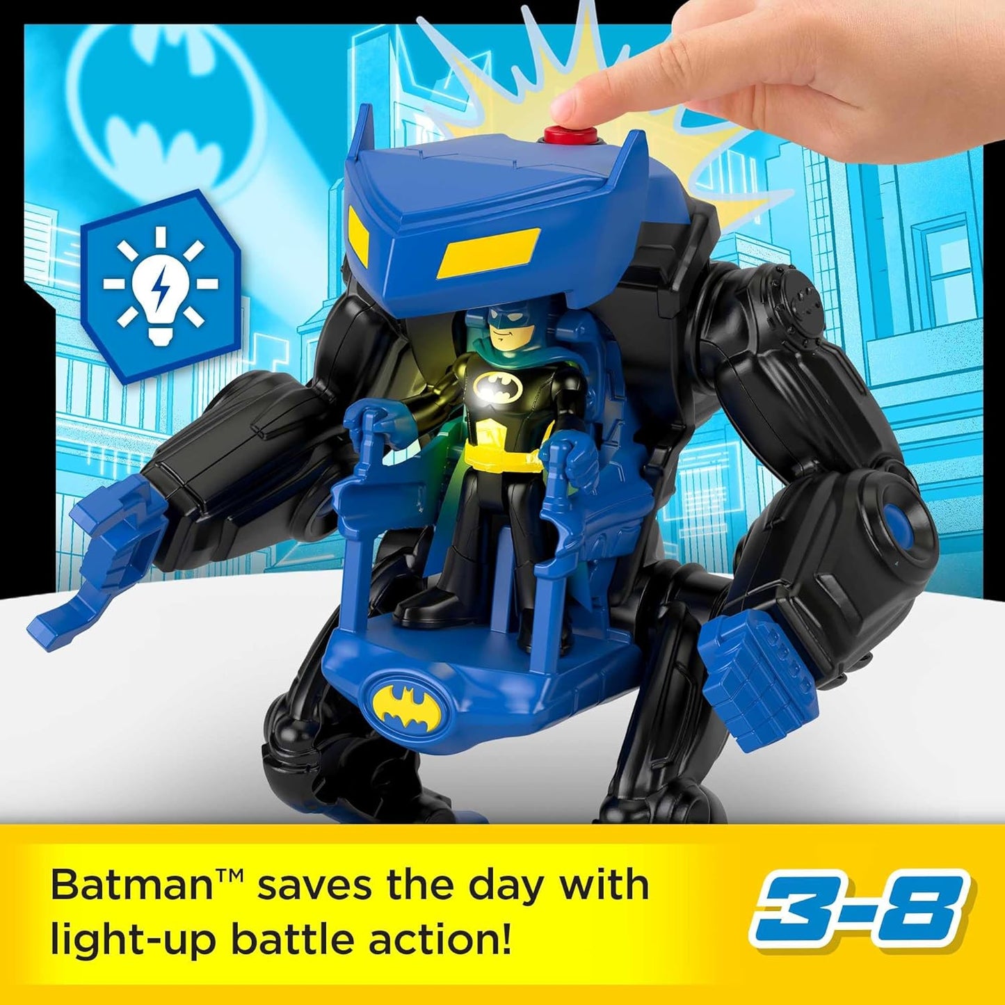 Fisher-Price Imaginext - DC Friends - Batman Battling Robot