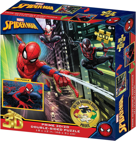 Spiderman - 3D 200 Piece Jigsaw Puzzle