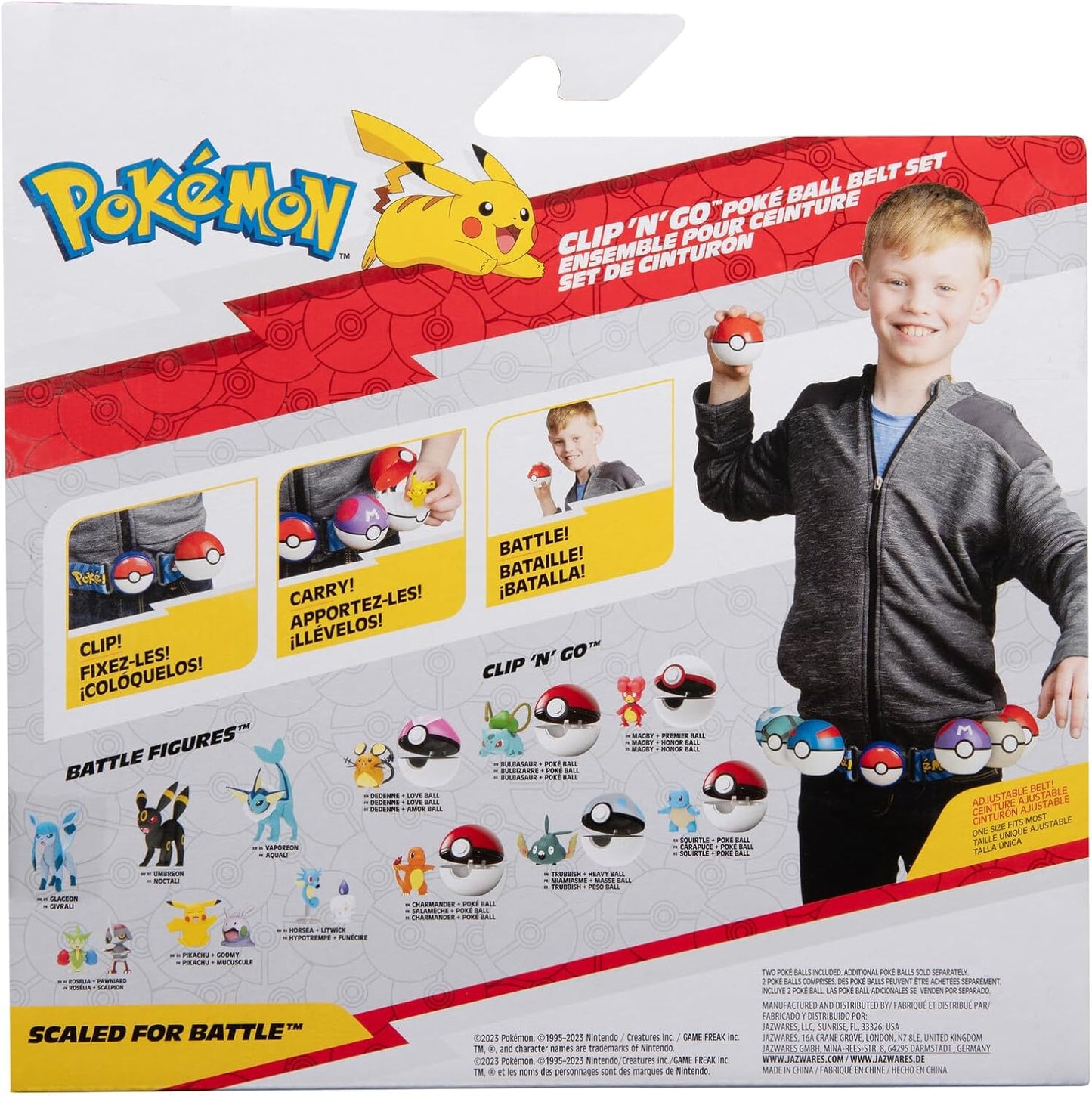 Pokémon - Charmander Clip N Go Belt Set