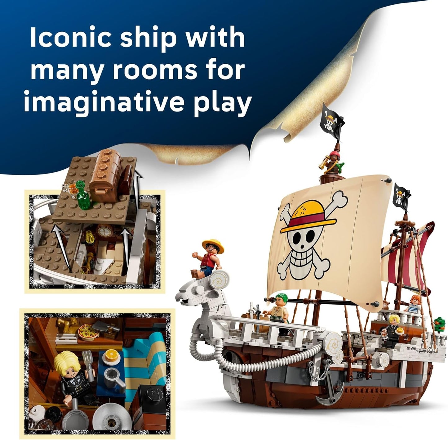 LEGO One Piece - The Going Merry Pirate Ship (75639)