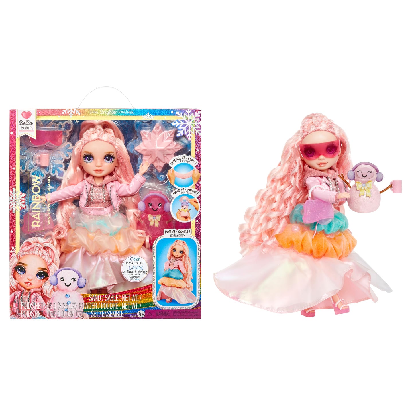 Rainbow High - Winter Wonderland - Bella - Pink