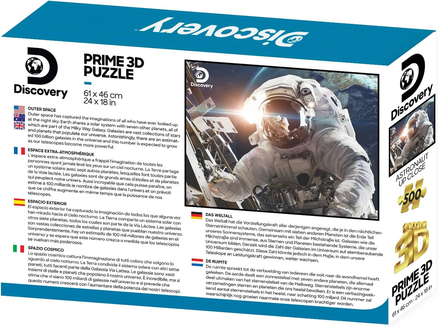 Prime 3D - Astronaut Close Up Puzzle