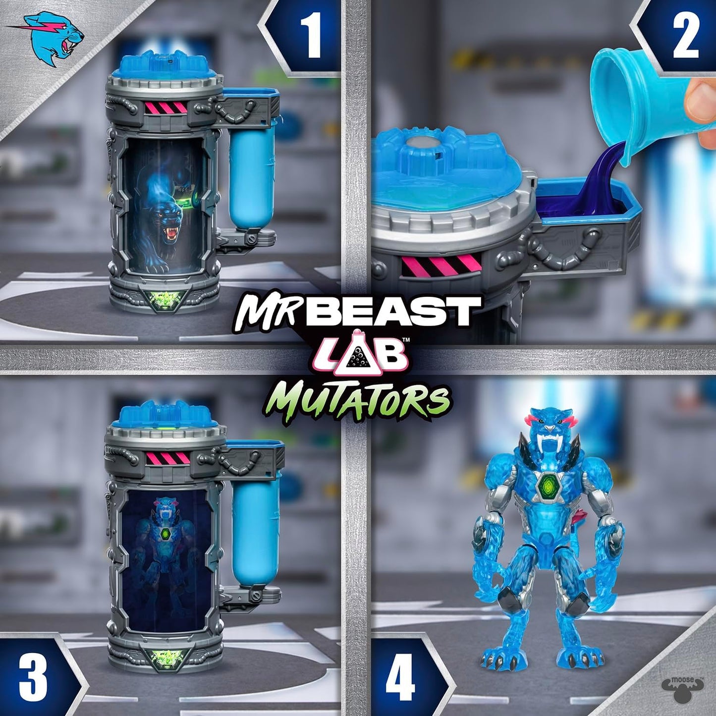 Mr Beast - Lab Mutators, Mutate The Ultimate Beast - Stealth Panther