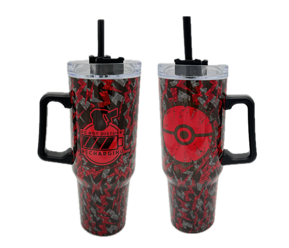 Pokemon - Pikachu Recharging - XXL Rambler Mug