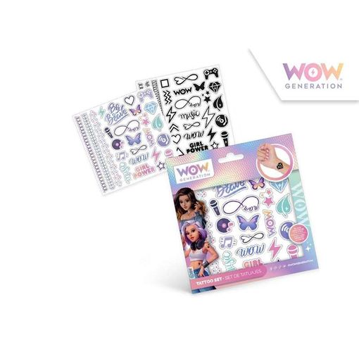 WOW Generation - Tattoo Set + 50 Tattoo Colours