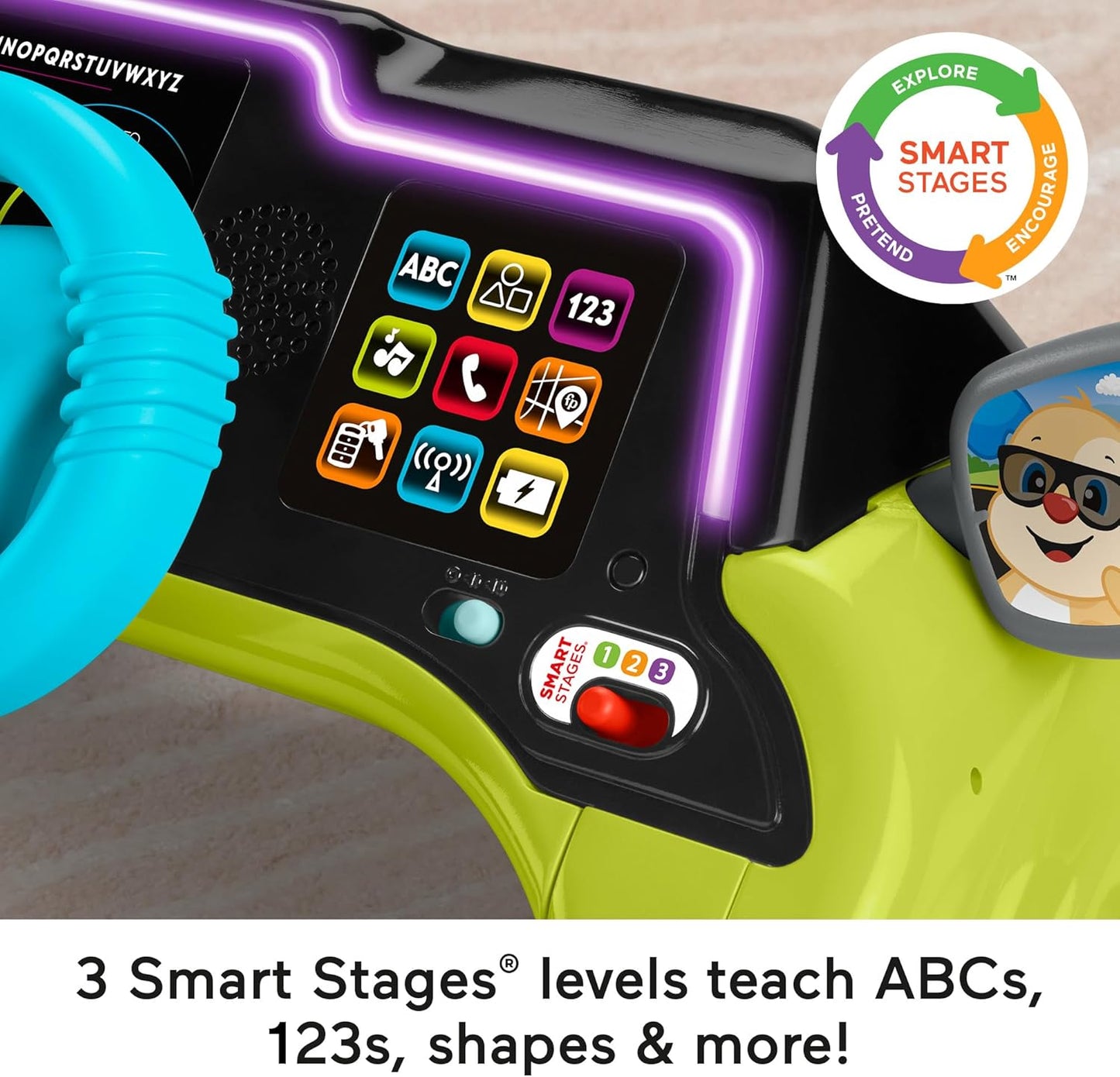 Fisher Price - Laugh & Learn Sit & Steer Drive
