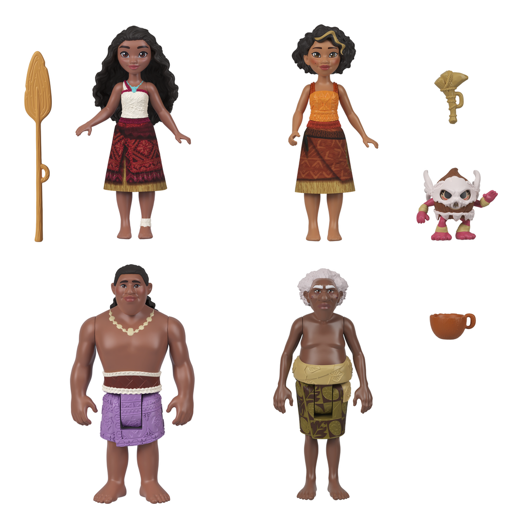 Moana 2 - Moana's Boat Crew Play Set