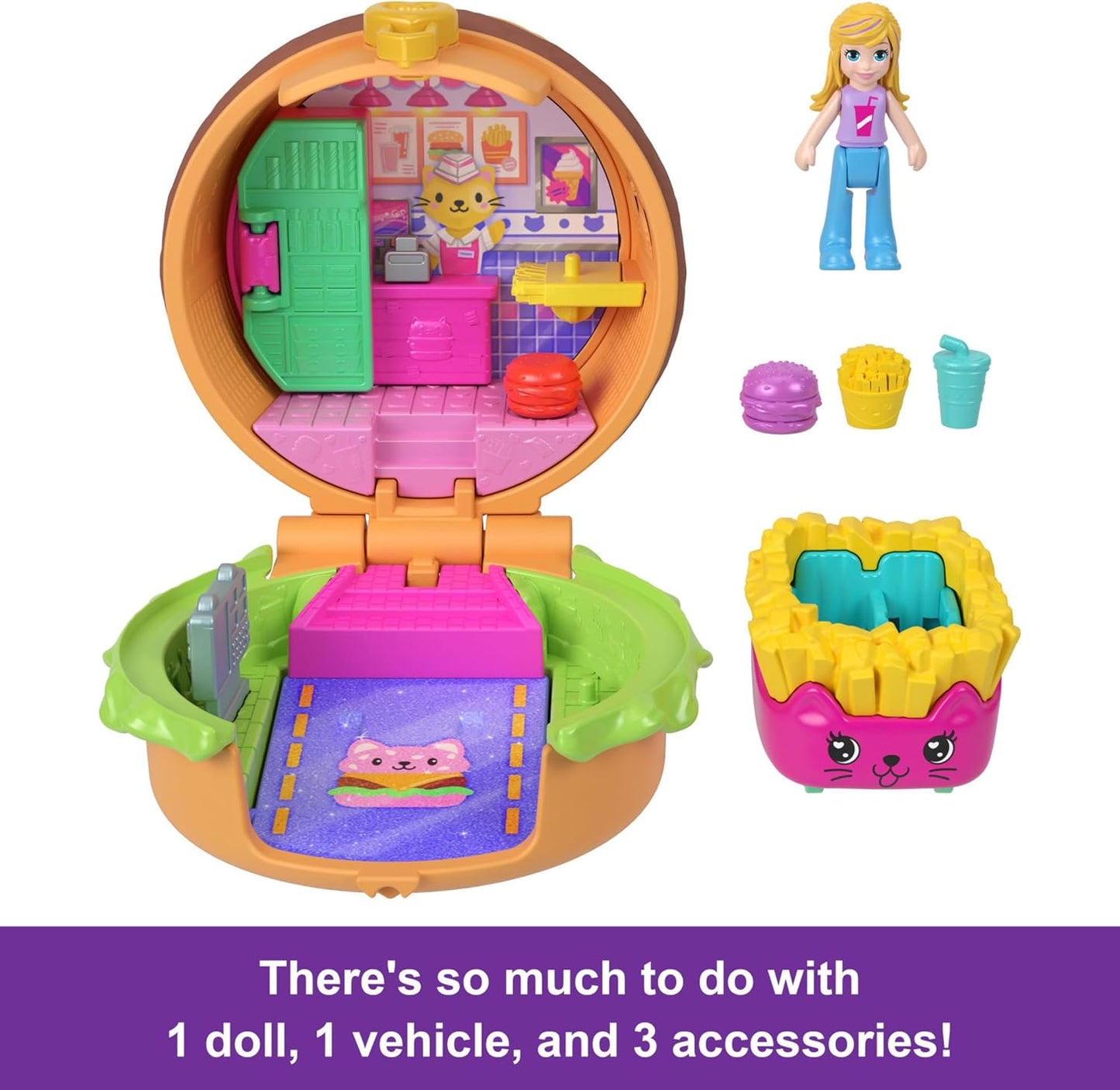 Polly Pocket - Tiny Takeout Surprise