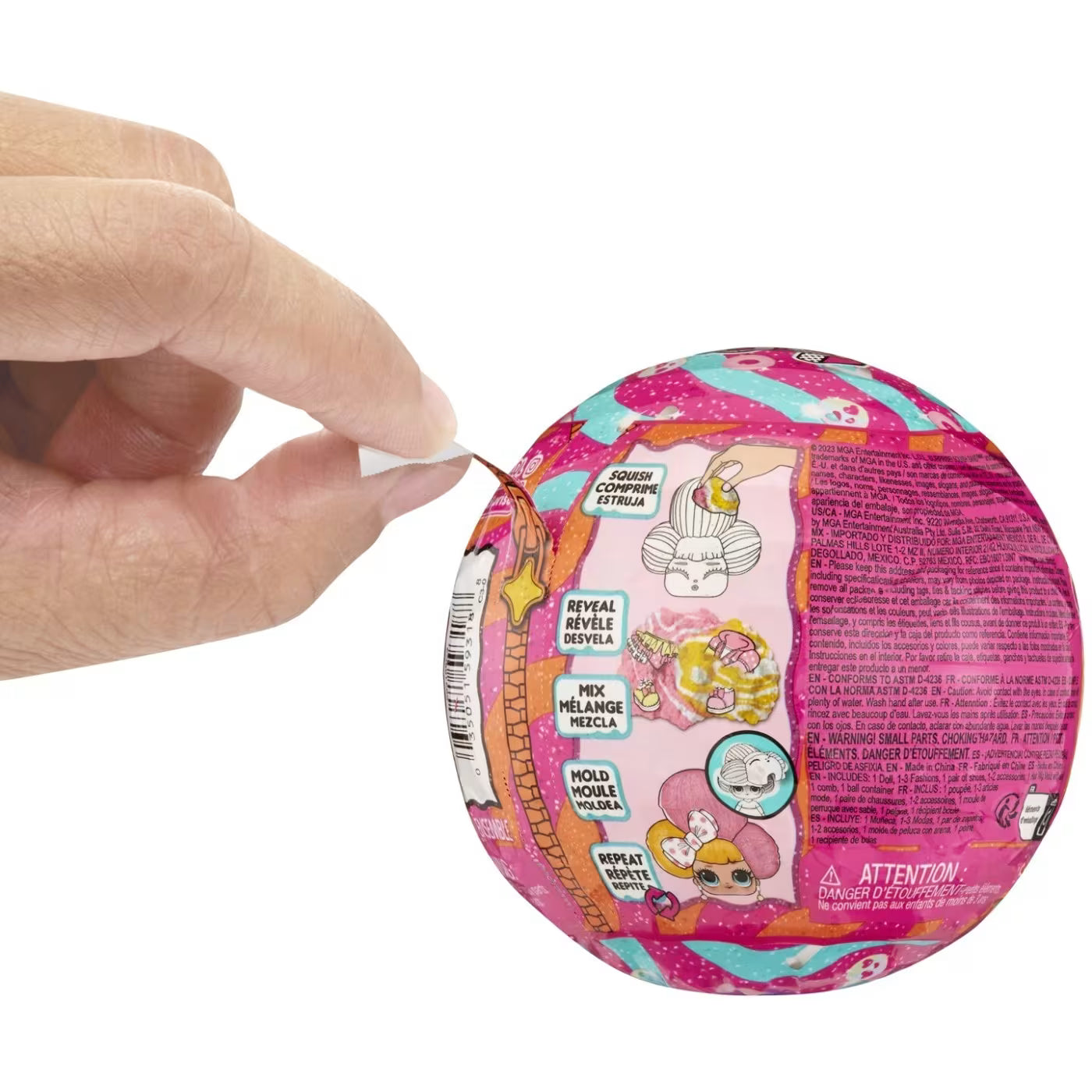 LOL Surprise - Squish Sand Magic Hair Surprise Ball