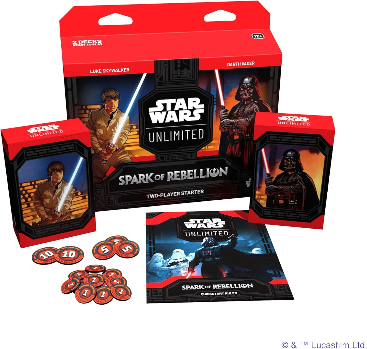 Star Wars Unlimited TCG - Spark of Rebellion Two-Player Starter Set