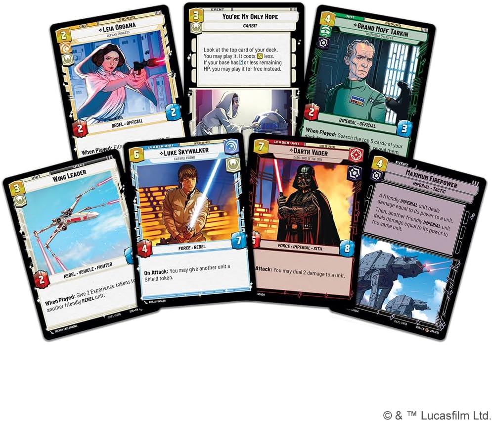 Star Wars Unlimited TCG - Spark of Rebellion Two-Player Starter Set