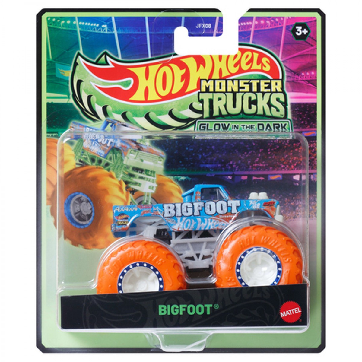 Hot Wheels - Monster Trucks - Glow In The Dark