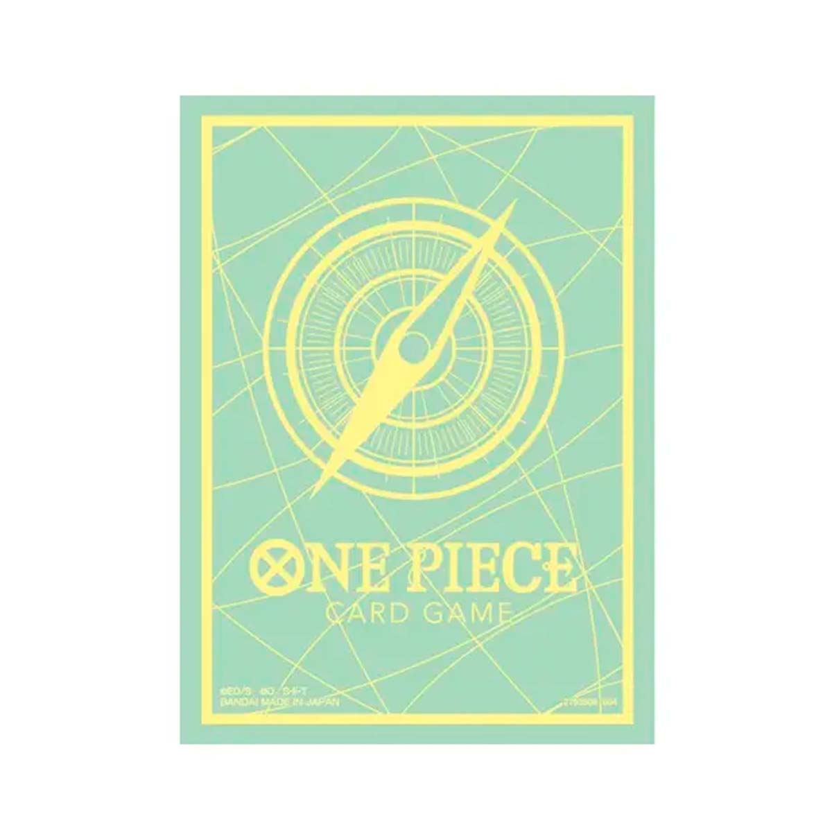 One Piece Card Game – Official Sleeve Bandai Vol.9 - Mint Green