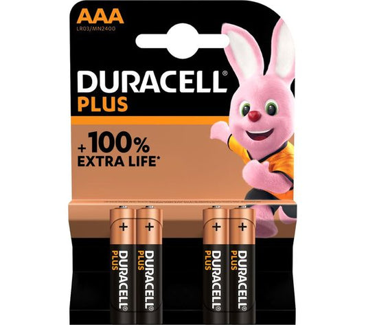 Duracell Plus - AAA 4-Pack