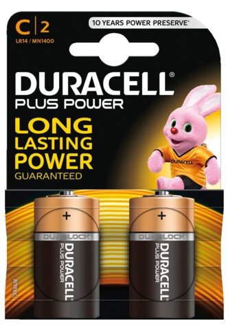 Duracell Plus - C LR14 2-Pack
