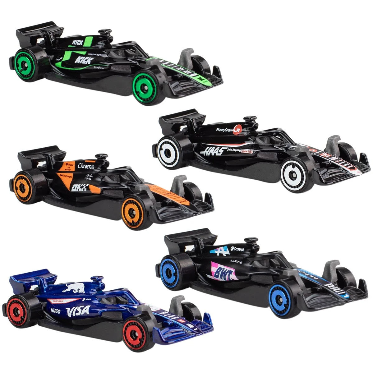 Hot Wheels Car 5 Pack: Formula 1