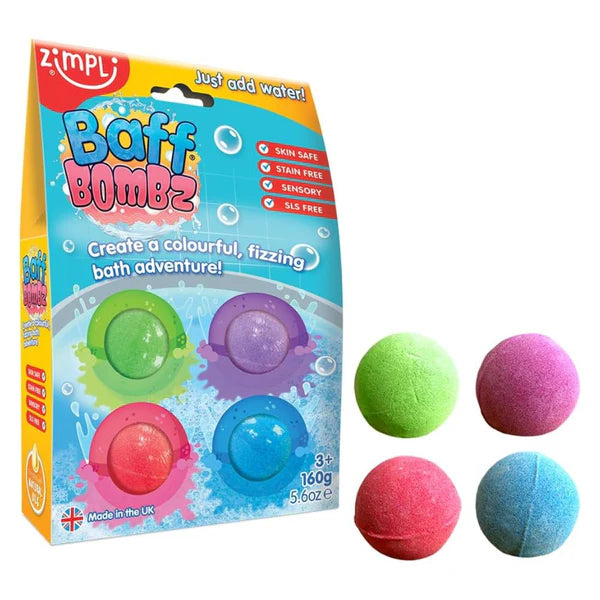 Baff Bombz - 4 Pack
