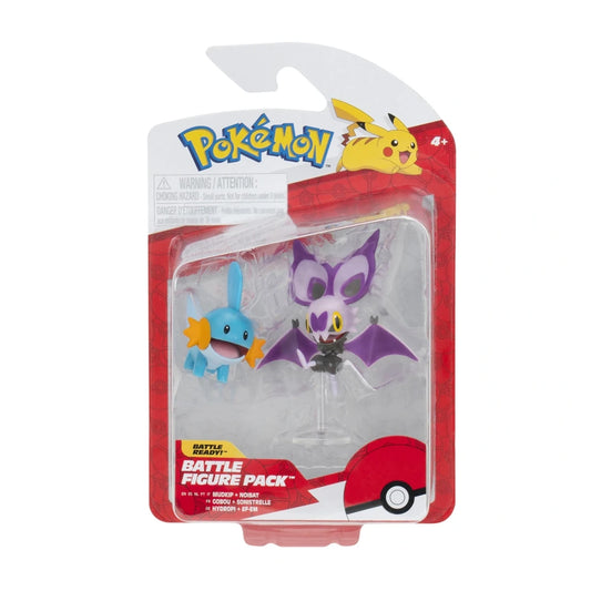 Pokemon - Battle Figures - Mudkip & Noibat