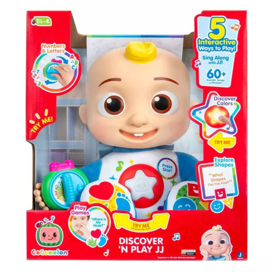 Cocomelon - Discover 'n Play JJ Plush