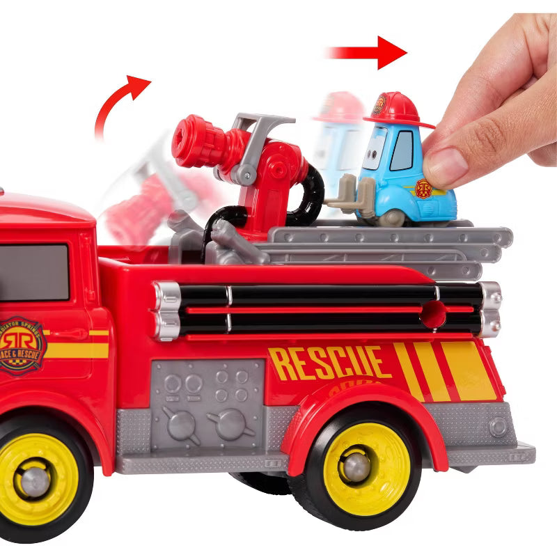 Disney Cars - Race & Rescue Fire Fighting Red & Guido