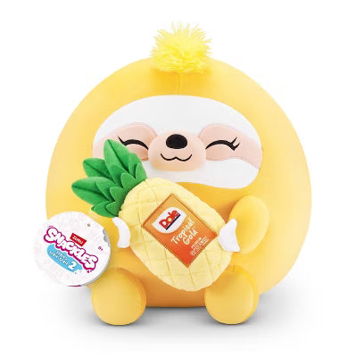 Snackles - 8" Sloth and Dole Pineapple Plush