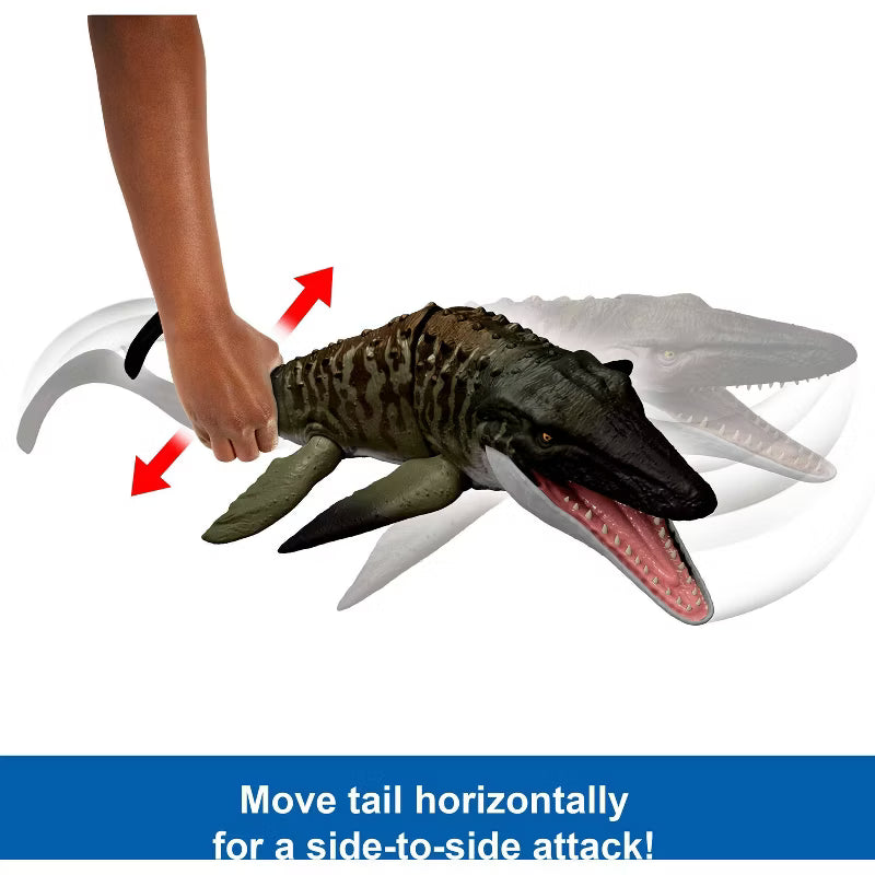 Jurassic World Rebirth - Bite N Blast Mosasaurus Action Figure