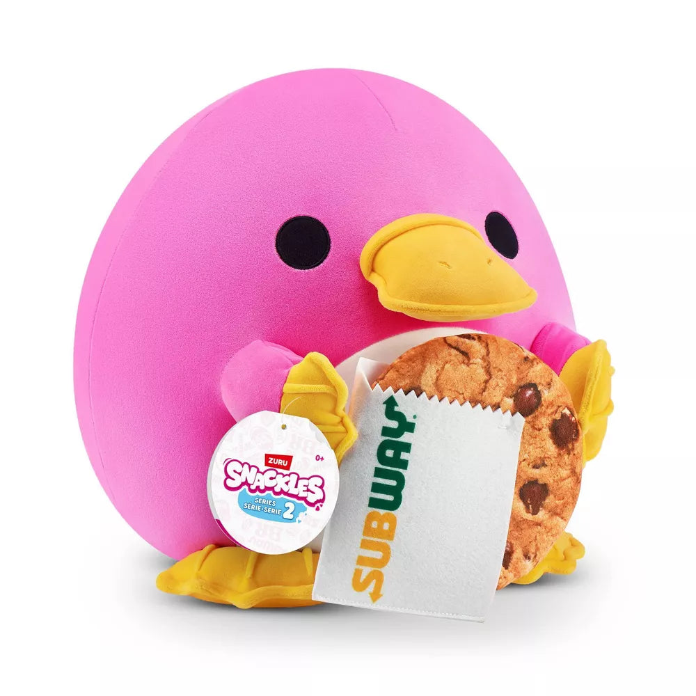 Snackles - 8" Platypus & Subway Plush