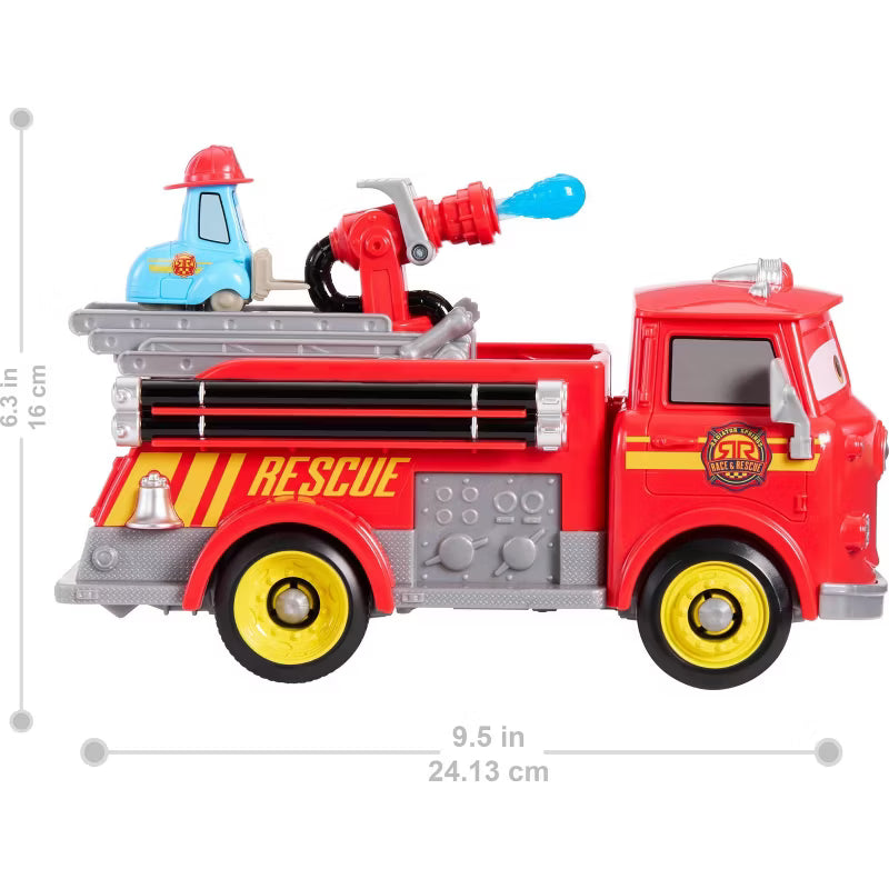 Disney Cars - Race & Rescue Fire Fighting Red & Guido