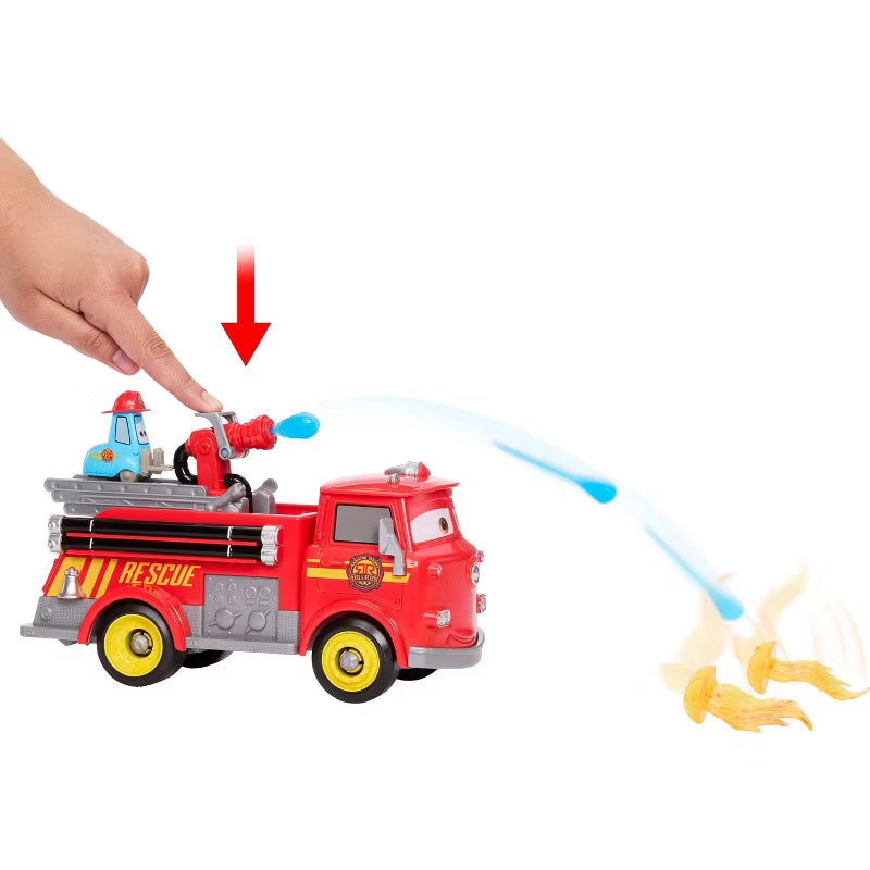 Disney Cars - Race & Rescue Fire Fighting Red & Guido