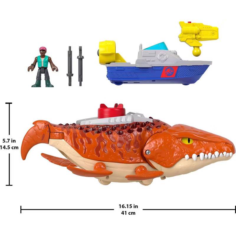 Jurassic World Rebirth - Aquachomp Chase Mosasaurus