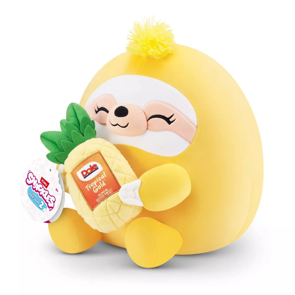 Snackles - 8" Sloth and Dole Pineapple Plush